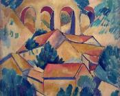 乔治 勃拉克 : Viaduct at L'Estaque